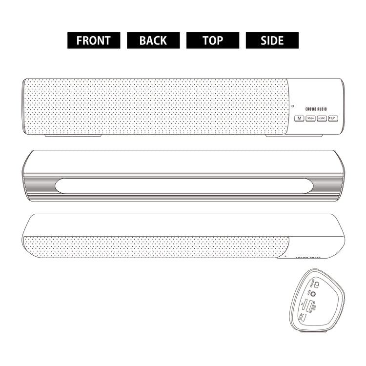 ワイヤレススピーカー CA-01